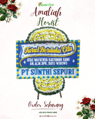 Papan Bunga Duka di Glugur Darat I