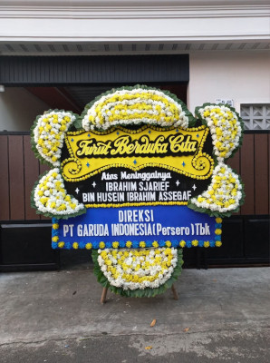 Papan Bunga Duka di Glugur Darat I