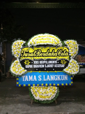 Papan Bunga Duka di Glugur Darat I